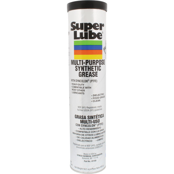 Super Lube 14 Oz. Cartridge Synthetic Multi-Purpose Grease 41150