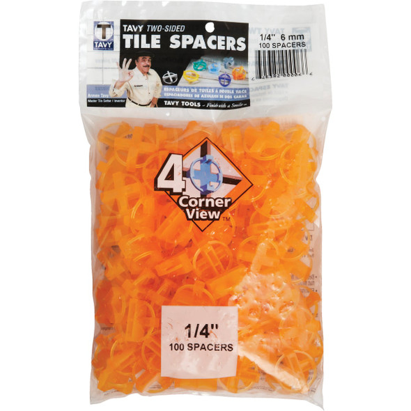 Marshalltown Barwalt 1-4 In. Dual-Sided Tile Spacers (100-Pack) 33078 349910