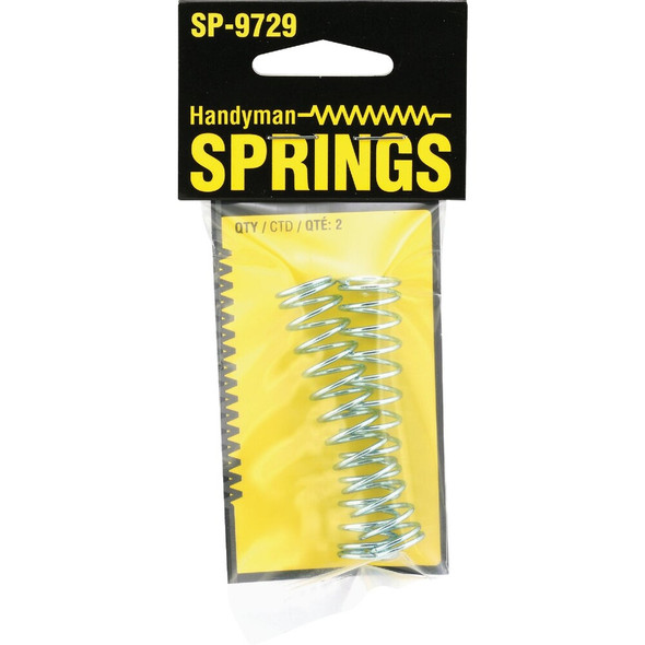 Prime-Line Handyman 0.054 Ga 5-8 In. x 2-3-4 In. Compression Spring (3-Pack) SP 9729 749417