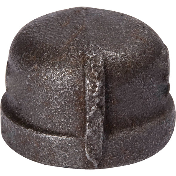 B&K 1/2 In. Malleable Black Iron Cap 521-403HN