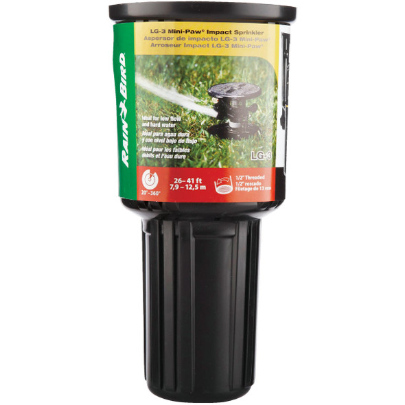 Rain Bird 3 In. Full or Partial Circle Pop-Up Impact Head LG-3 751369