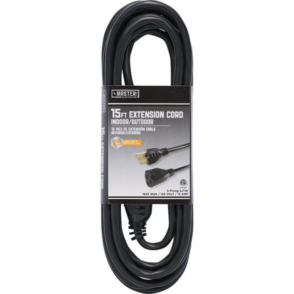 Master Electrician 15 Ft. 16/3 Abrasion Resistant Extension Cord 02306ME
