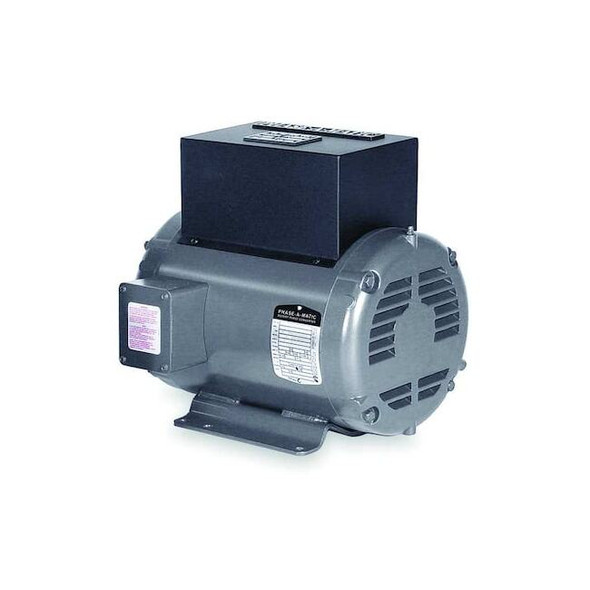 Phase-A-Matic Phase Converter, Rotary, 208/240V AC, 208/240V AC, 15A, 6.7A R-2