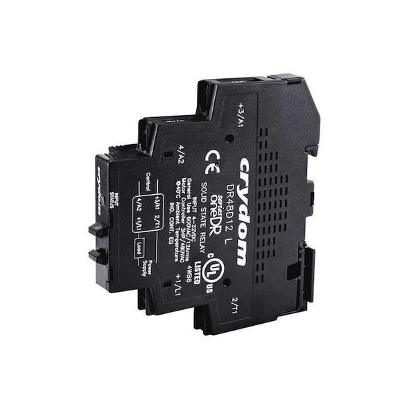 Crydom Solid State Relay, 3 Phase, Screw Clamp, DIN Rail, SCR DR24A12