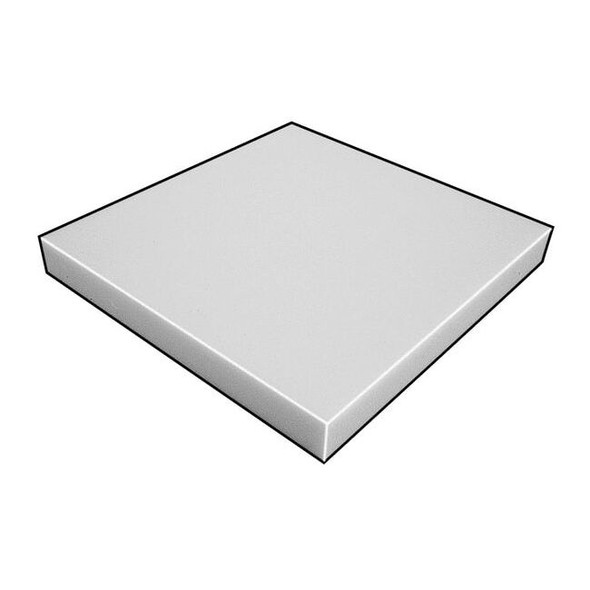 Foam Sheet, Open Cell, 24 in W, 24 in L, 1/8 in Thick, Pink