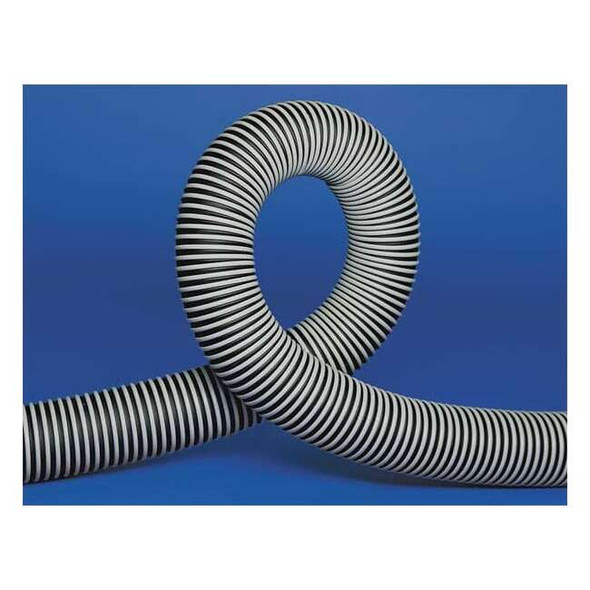Hi-Tech Duravent Ducting Hose,1-1/4 In. x 25 ft. L,Rubber 2101-0125-1525