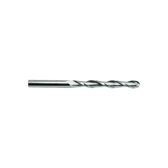 Yg-1 Tool Ball End Mill, 0.25 in, Carbide 52573
