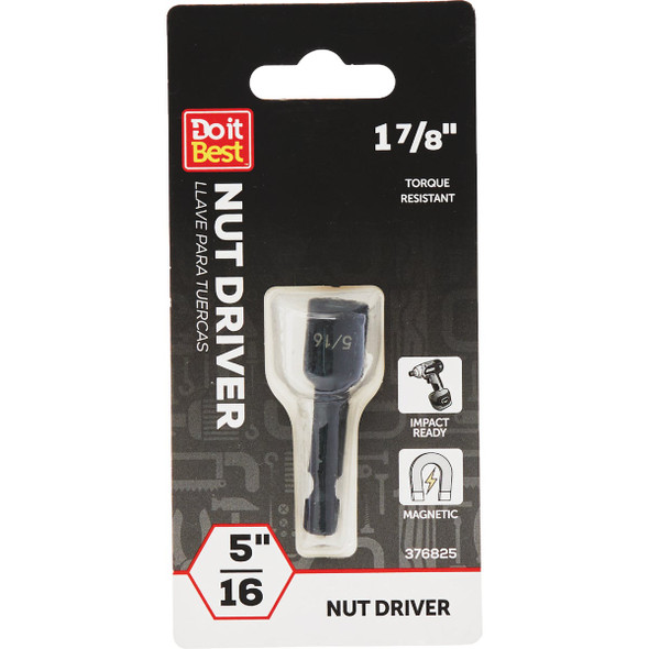 Do it Best 5/16 In. x 1-7/8 In. Magnetic Nutdriver Bit QJDIB-NS-002