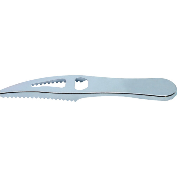 Vanguard 6 In. Metal Serrated Blade Fish Scaler V1025S