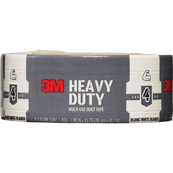 3M 1.88 In. x 45 Yd. Heavy Duty Duct Tape, White 2145-WH 440949