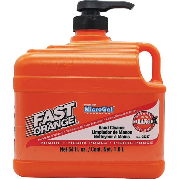 PERMATEX 48 Oz. Fast Orange Pumice Orange Citrus Hand Cleaner 25148