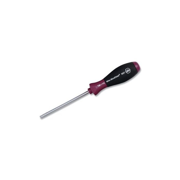 MicroFinish® TORX® Screwdriver, T15 x 80 mm, 7.5 in OAL, Non-Slip Grip Handle