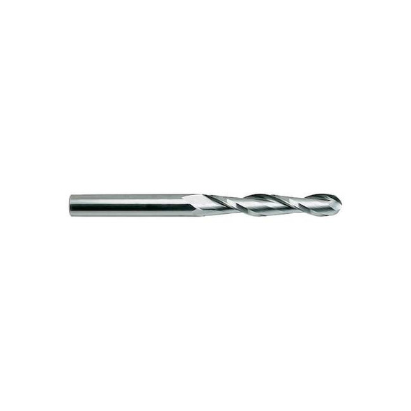 Yg-1 Tool Ball End Mill,Single End,5/8",Carbide 50595