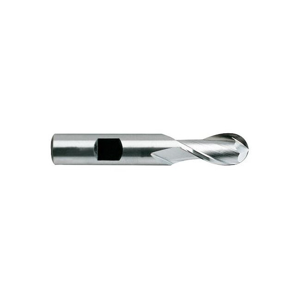 Yg-1 Tool Ball End Mill, 1.25 in, HSS 41195