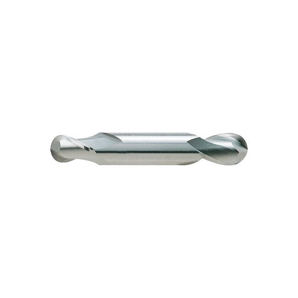 Yg-1 Tool Ball End Mill,Double End,7/16",Carbide 48588