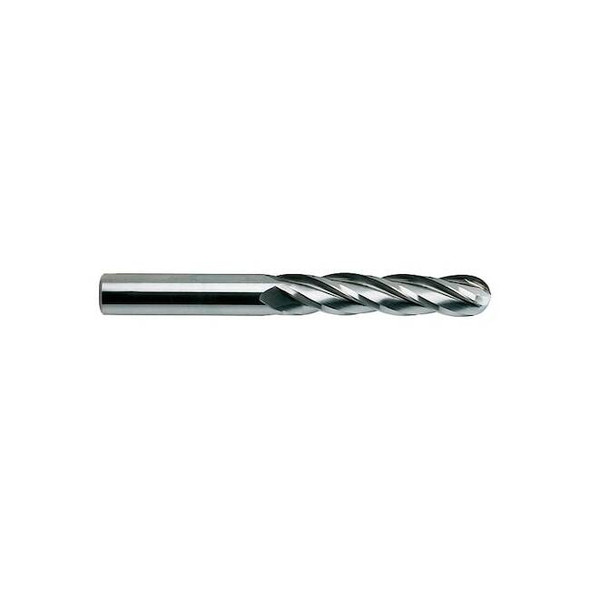 Yg-1 Tool Solid Carbide End Mill,Ball Nose,3/16in. 53565TN