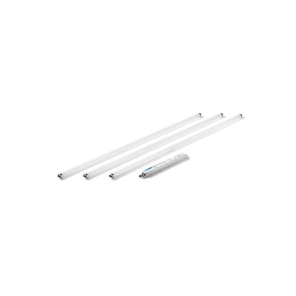 Lutron LED Retrofit Kit, 4 ft L, 120/277V AC 3LD4T8-3M40-1