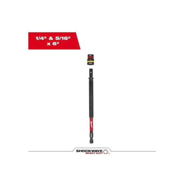 Milwaukee Tool Magnetic Nut Driver,1/4" Hex,Solid Hex 49-66-4745
