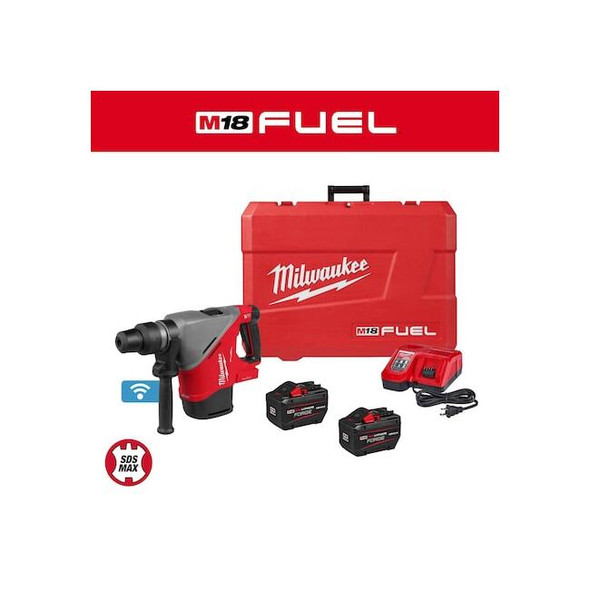 Milwaukee Tool Cordless Rotary Hammer Kit,SDS-Max 2917-22HD