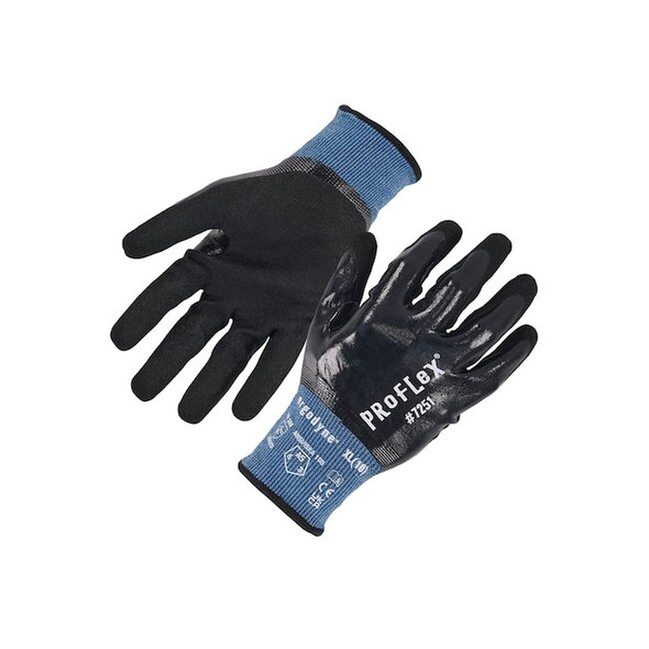 Ergodyne Knit Gloves, Rough Full, Knit, 1 PR 7251