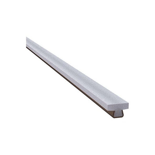 Mason Plastics Conveyor Guide, Wht, SS, 10 ft L, Tee MPSSTS12510