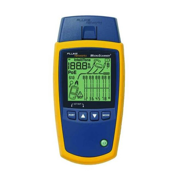 Fluke Networks Cable Tester,Verifier MS2-100/WWG 3084165