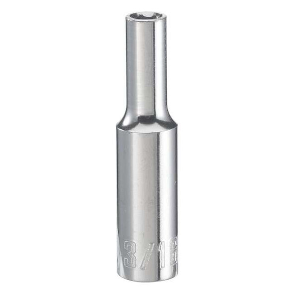 Craftsman Sockets, 1/4" Drive 3/16" 6 Point SAE De CMMT43571 Pack of 4