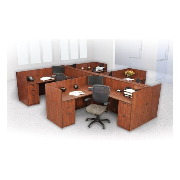 Regency 15-1/2" W Legacy File File Pedestal,Cherry, Cherry LPFF22CH