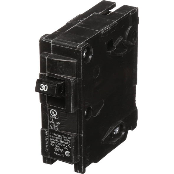 Siemens 15A 120V Single Pole Circuit Braker Q130