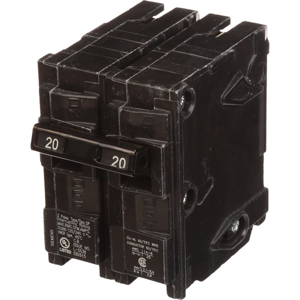 Siemens 20A Double Pole Circuit Breaker Q220