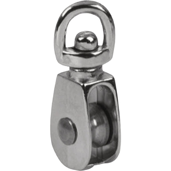 Campbell 1-1/4 In. Single Swivel Eye Rope Pulley T7655022N