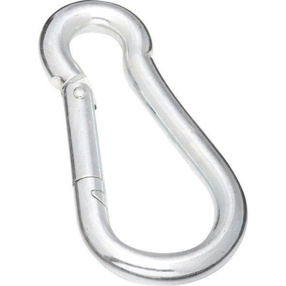 National Interlocking Spring Snaps, Zinc Plated, 1/2 In. x 3-15/16 In. N222-893