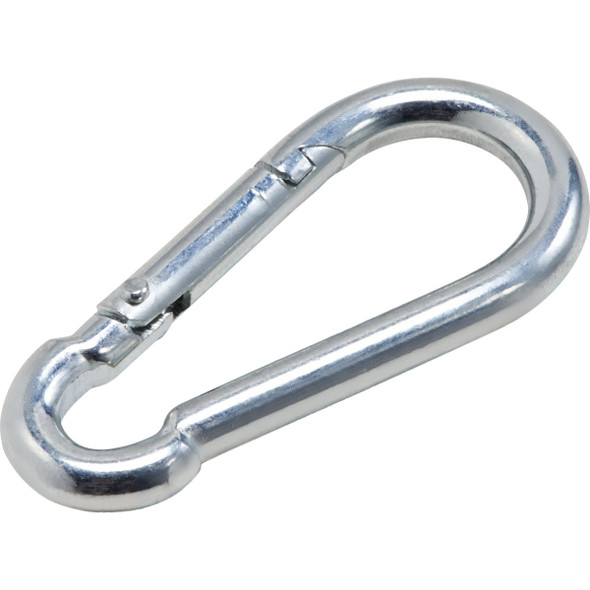 National  Interlocking Spring Snaps, Zinc Plated, 1/4 In. x 2 In. N350-510