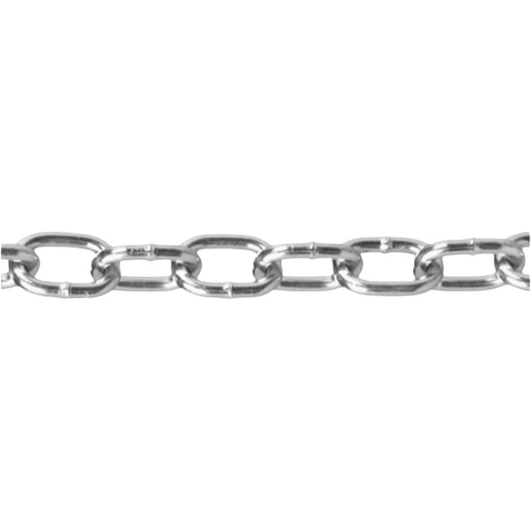 Campbell 2/0 200 Ft. Zinc Plated Passing Link Chain 0309526