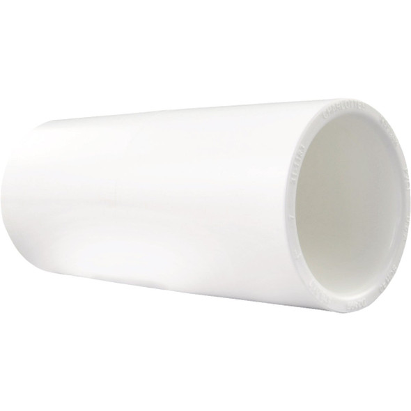 Charlotte Pipe 1 In. Schedule 40 Deep Socket Pressure Coupling PVC 02100D 1000HA