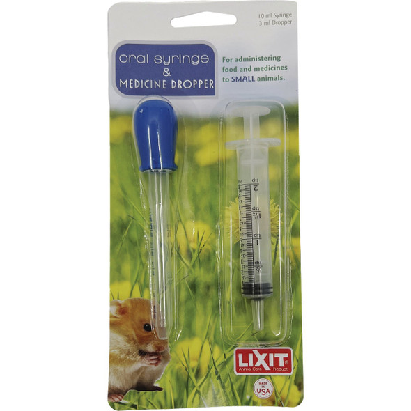 Lixit Oral Syringe & Medicine Dropper Set HFSD2CA