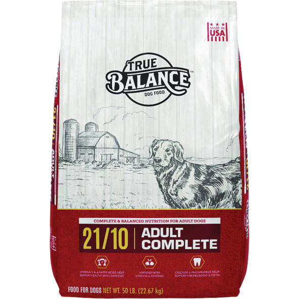 True Balance 50 Lb. 21/10  Adult Complete Dry Dog Food 12602