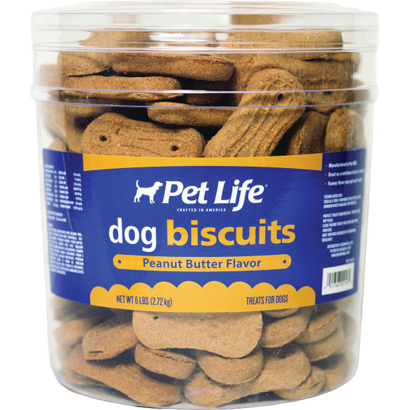 Pet Life 6 Lb. Peanut Butter Flavor Dog Biscuits 02916