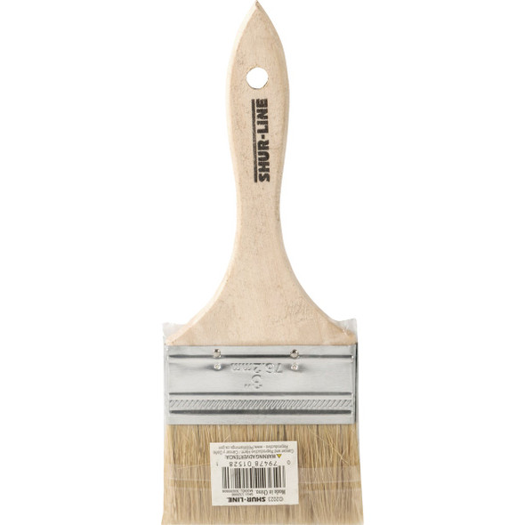 Shur-Line 3 In. Flat Chip Natural Bristle Paint Brush 30035506 797741