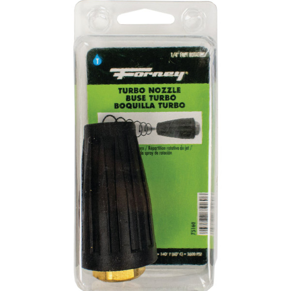 Forney 3600 psi Rotating Turbo Pressure Washer Nozzle 75160 705677