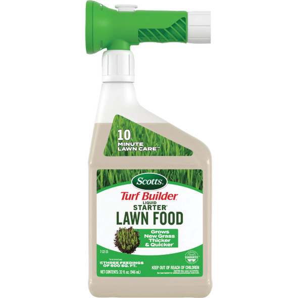 Scotts Turf Builder 32 Oz. 600 Sq. Ft. Liquid Starter Lawn Food 23101