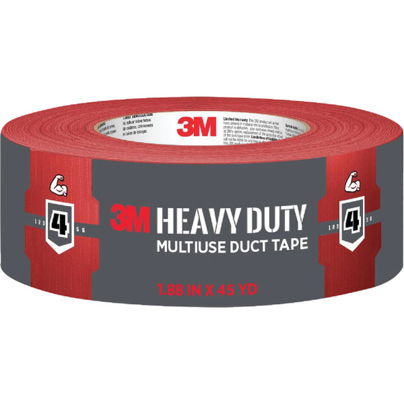 3M 1.88 In. x 45 Yd. Heavy Duty Duct Tape, Red 2145-RD