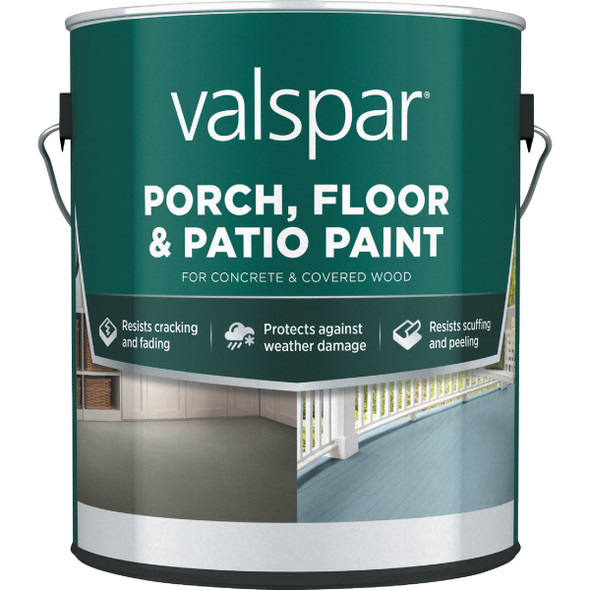 Valspar 1 Gal. Base 4 Latex Satin Porch, Floor & Patio Paint 009.0049818.007