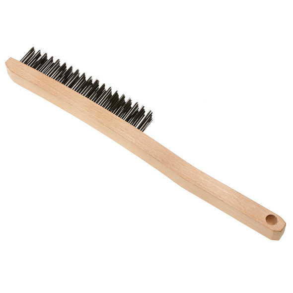Master Painter Long Curved Handle Wire Brush WBC319-MP