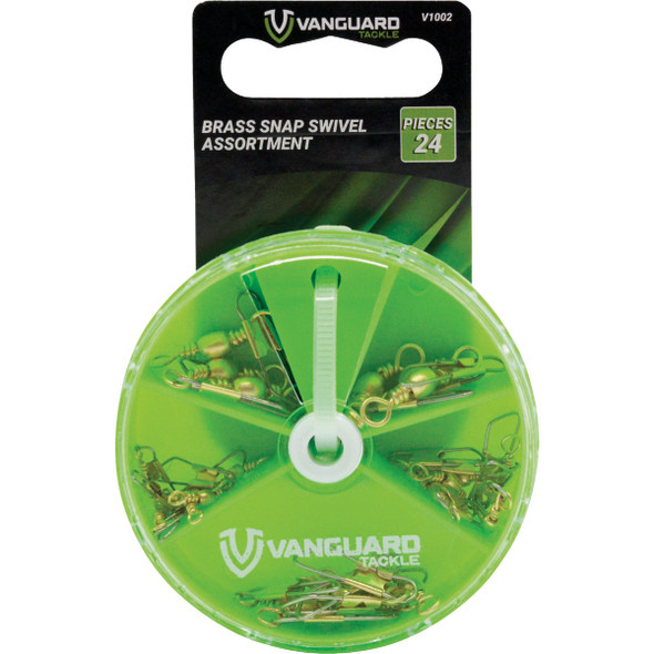 Vanguard Assorted Brass Swivel Kit (24-Piece) V1002