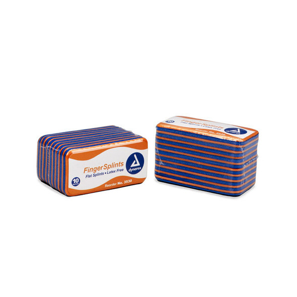 Finger Splint (Moldable), Reusable, 2" x 4 1/4", 10/Pkg