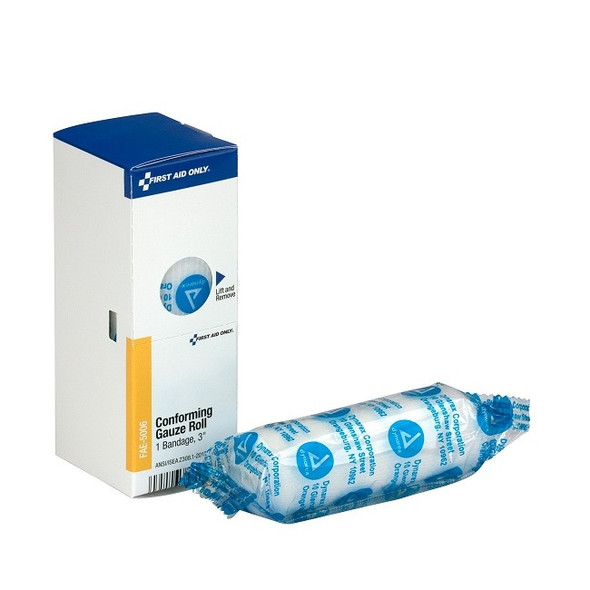 Gauze Roll Bandage, 3", 1/Each
