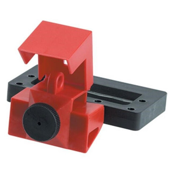Brady® Oversized Clamp-On Breaker Lockout, Red, 1/Each