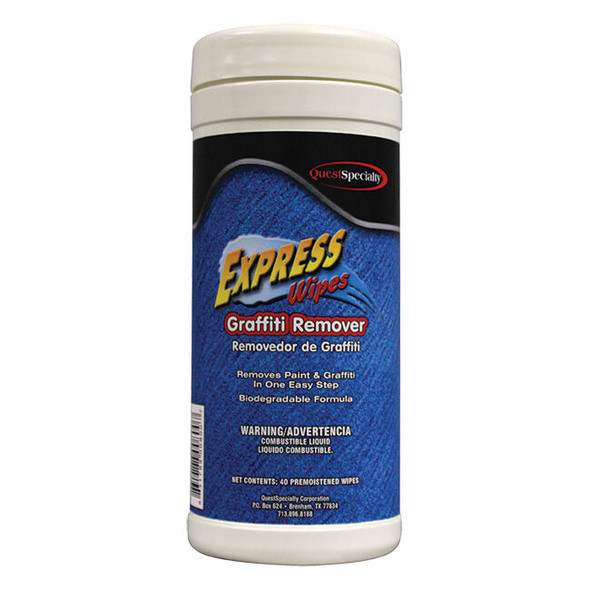 QuestSpecialty® Express Wipes Graffiti Remover