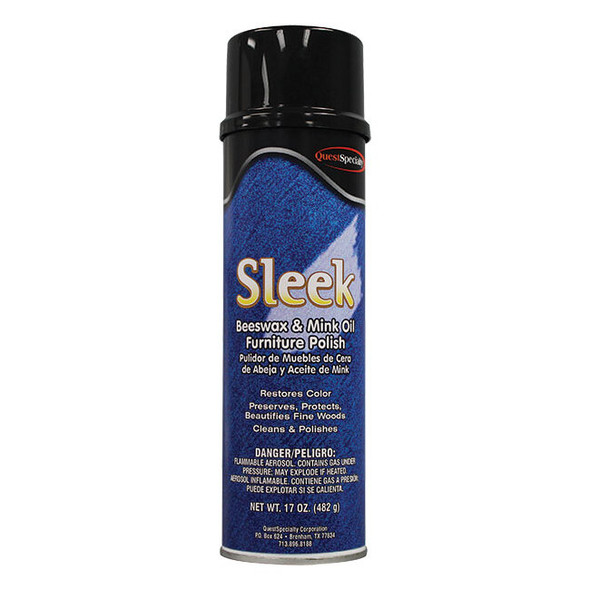 QuestSpecialty® Sleek Beeswax & Mink Oil Furniture Polish